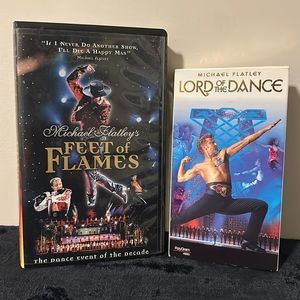 Michael Flatley’s Feet of Flames & Lord of The Dance VHS Dance Events